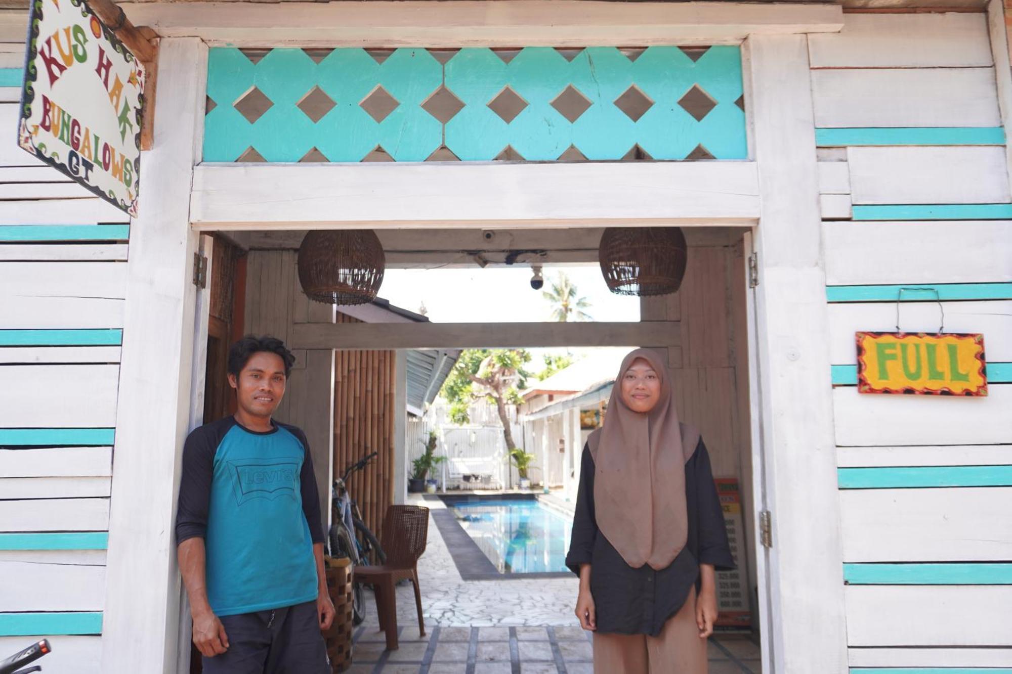 Kushak Bungalow Gili Trawangan Exterior photo