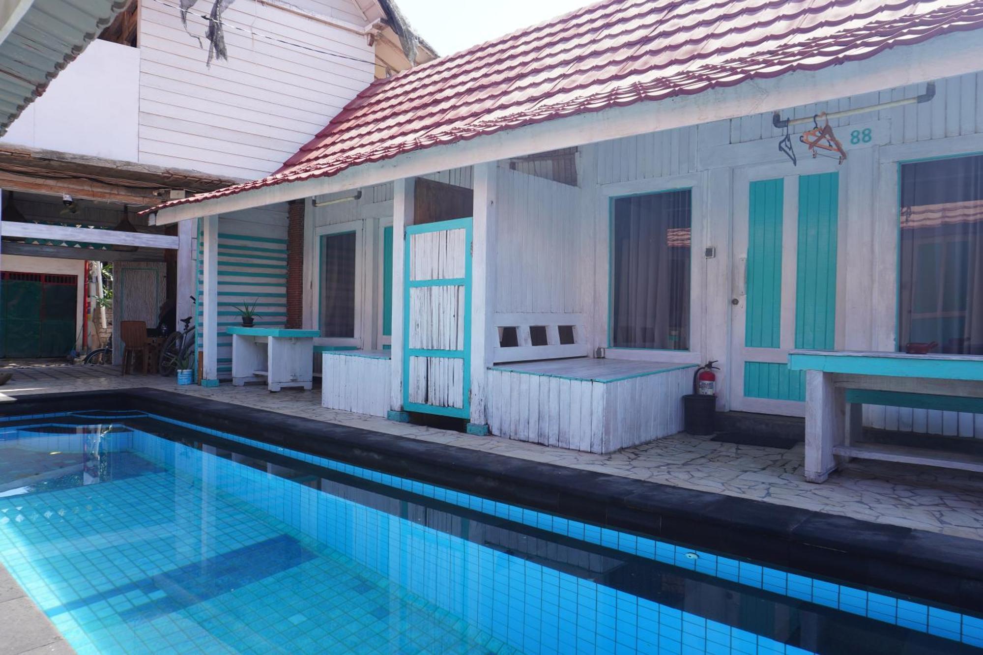 Kushak Bungalow Gili Trawangan Exterior photo